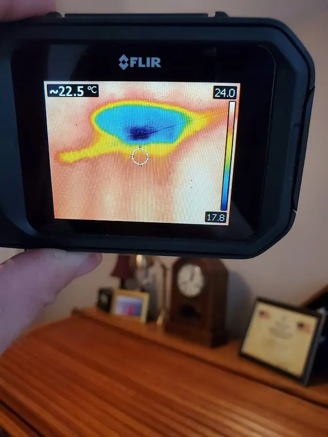 Thermal imaging inspection for water damage in Spokane Valley