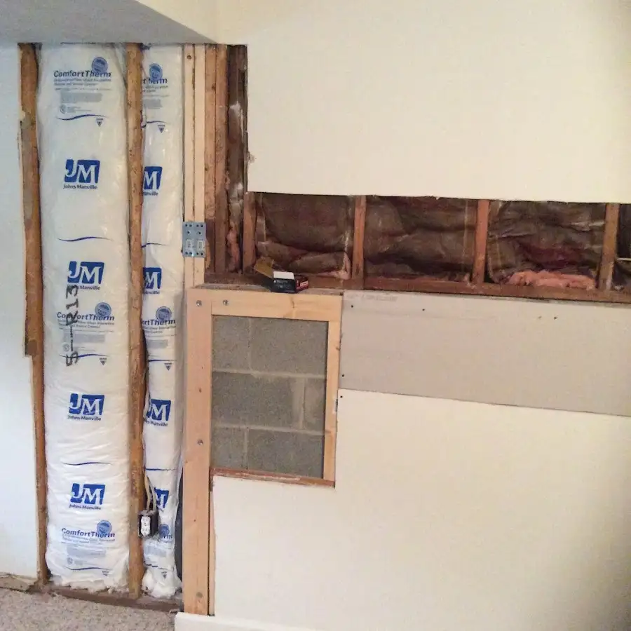 Wall insulation replacement during Odor Removal & Deodorization in Spokane Valley